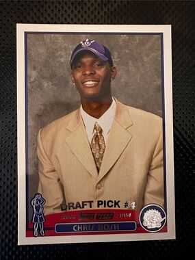 Chris Bosh Rookie Draft Pick Basketball Card - MINT Conditon Rare Flawless